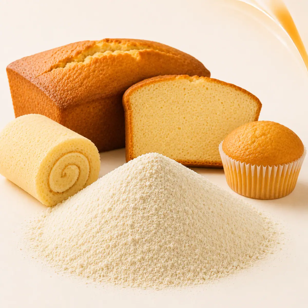 Sima Cake Mix for commercial food production
